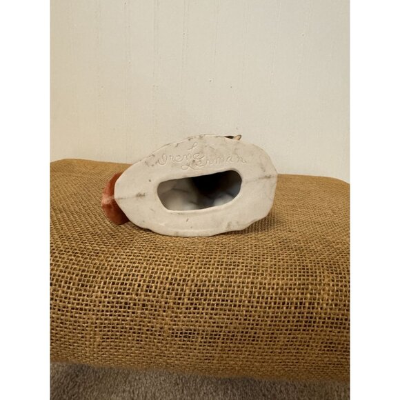 Vintage Hand-Painted Ceramic Cardinal Bird Figurine - Picture 9 of 10